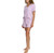Honeydew Women's 3-Piece Lounge Set, Purple, Small