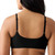 True & Co Women's Wirefree Bra 2-Pack, Black/Nude, Medium