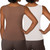 32 Degrees Layer Zero Double Lined Tank Top, 2-pack, White/Sienna, Large