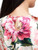 Express Women's Short Sleeve Satin Blouse, Multi, X-Large