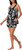 Tommy Bahama Women’s 3-Piece Floral Pajama Set, Black, X-Large