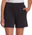 LazyPants Women's Luxe Pull On Short, Dark Gray, Small