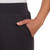 LazyPants Women's Luxe Pull On Short, Dark Gray, Small