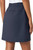 Mondetta Women's Moisture Wicking High Rise Walking Athletic Skort, Navy, Large