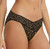 Hanky Panky Signature Lace Cross-Dyed V-Kini, Black Praline, X-Large