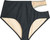 Hanky Panky X Prabal Gurung Cut-Out High Cut Brief, Nude/Black, Medium