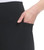 Jockey Women's High Rise Flared Legging Yoga Pant, Black Salt, Small