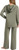 Max & Mia Women's 2 Pc Hoodie Lounge Set, Dark Sage, Medium
