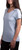 KIRKLAND Signature Women's Scoop Neck Short Sleeve Pima Tee, Blue, Large