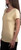 KIRKLAND Signature Women's Scoop Neck Short Sleeve Pima Tee, Yellow, Medium
