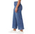 Scotch & Soda Women's High Rise, Wide Leg Jean, Blue, 8