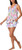 Tommy Bahama Women’s 3-Piece Floral Pajama Set, White, Large