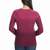 Gloria Vanderbilt Women’s Soft Crewneck Long Sleeve Pullover, Dark Pink, Large