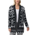 Frye Women's Open Front Knit Cozy Comfy Cardigan, Black, Medium