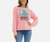 Keith Haring Women's Crewneck Sweatshirt, Pink, 2X-Large