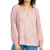 Boston Traders Women's Long Sleeve Blouse, Red, Medium