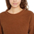 Gap Women's Roll Neck Textured Sweater, Brown, 2X-Large