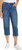 Gloria Vanderbilt Women's Amanda High Waisted 5-Pocket Capri Pant, Blue, 4