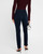Hudson Los Angeles Mid Rise Straight Jean, Premium Stretch Denim, Obscurity Blue, 2