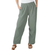 Coldwater Creek Women's Cotton Gauze Pant, Green, Medium