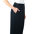 Coldwater Creek Women's Cotton Gauze Pant, Black, Large