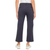 GAP Women's Ankle Trouser Mid Rise Straight Fit, Black, 8