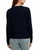 Nautica Jeans Women's Cable Knit Full-Zip Sweater, Navy, Medium