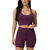 Fabletics Oasis Pureluxe Short With Pockets, Dark Red, X-Large