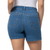 Parasuco Jeans Women's High Rise Denim Short, Blue, 6