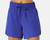 Lands' End Women's Quick-Dry UPF 50 Athletic Shorts, Blue, 2X-Large