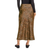 Matty M Women's Satin Midi Skirt Animal Print, Multi, Large