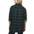 Lands' End Women's Long Sleeve Button Down Shirt, Green, Small