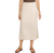Matty M Women's Stylish Linen Blend Skirt, Tan, Small
