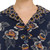 Vera Bradley Pajama 2 Piece Pajama Set Button Down, Blue, Large
