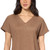 Jones New York Women's Textured Crop Set, Mushroom, Medium