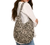 Banana Republic Women's Raffia Tote Bag, Black Marled