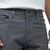 Jachs New York Men's Comfort Stretch Straight Fit 5 Pocket Pant, Gray, 32X30