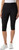 32 Degrees Cool Women's Ribbed Crop Legging Pant, Black, Large