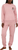 Keith Haring Women's 2 Piece Crew & Jogger Fleece Lounge Set, Pink, Small