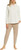 Max & Mia Women's 2 Piece Stripe Waffle Knit Lounge Set, Toast, Small
