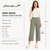 Eddie Bauer Women's Traveler Wide Leg Crop Pant, Green, Large