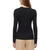 Banana Republic Women's 2-Pack Long Sleeve Rib T-Shirt, Black/White, Medium