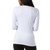 32 Degrees Heat Women's Long Sleeve Scoop Neck, White/Purple, Small