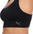 PUMA 2 Pack Seamless Sports Bra Square Neck Design, Black/Gray, X-Large