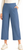 Eddie Bauer Women's Traveler Wide Leg Crop Pant, Blue, X-Small
