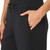 Mondetta Women's High Rise Wide Leg Tech Active Pant, Black, Small