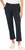 Kirkland Signature Women's Travel Pant, Elastic Waistband, Black, 16