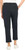 Kirkland Signature Women's Elastic Waistband Travel utility Pant, Black, 14