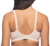 Felina Women's 2 Pack Adaptive Cup Wire Free Bra, Nude/Black, Large