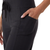 32 Degrees Cool Women's Stretch Straight Leg Ribbed Pant, Black, 2X-Large